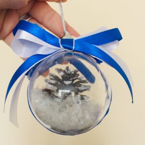 Коледна топка с диаметър 7 см